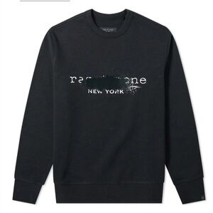 Rag And Bone Paint Splash Sweatshirt Sz M